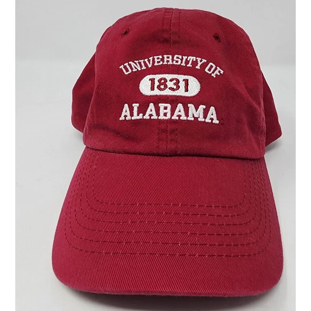 University of Alabama Tide 1831 Red Cap Hat Adjustable Strap HMI Headware NCAA